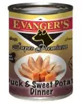 Evanger`s  консервы для собак "обед из утки с картошкой"