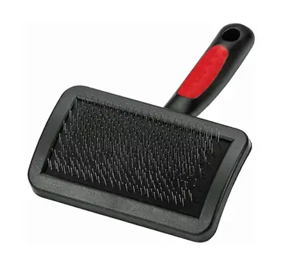 Купить hello pet пуходерка для собак средняя разнозубая пластиковая