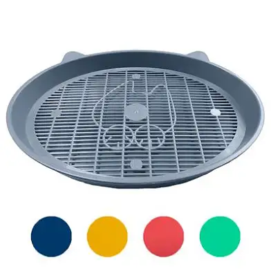Homecat туалет для кошек  овальный с сеткой, мини
