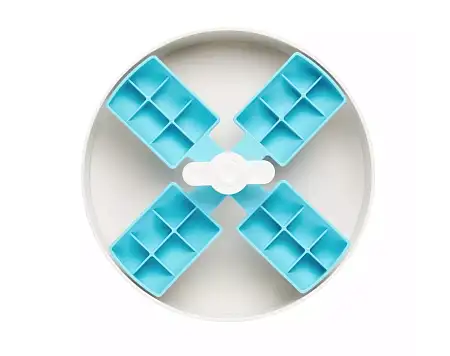 Купить petdreamhouse spin interactive feeder windmill blue easy Интерактивная система кормления СПИН - Ветряная Мельница