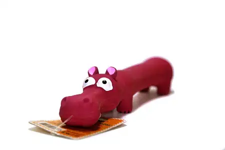 Купить homepet игрушка для собак долговязый бегемот с пищалкой латекс